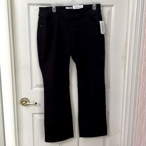 Westbound (the Park Avenue Fit) Boot Cut Mid Rise brown pants Size 10 Short